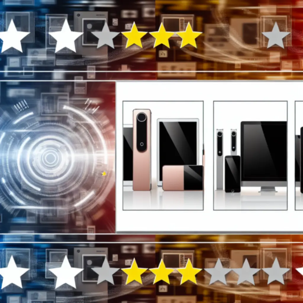 Legnépszerűbb elektronikai termékek értékelésekkel és csillagokkal