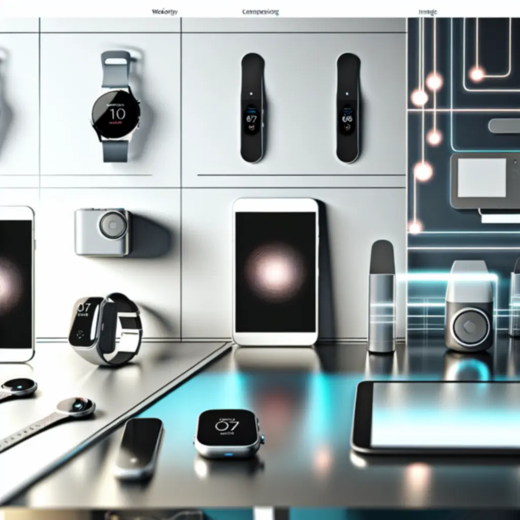 Modern online elektronikai webáruház felülete több eszközön