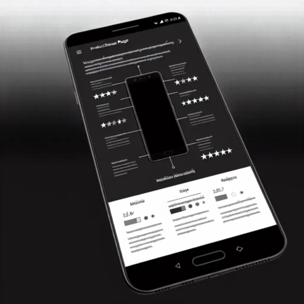 Okostelefon termékoldal részletes specifikációkkal és értékelésekkel